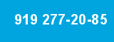 919 277-20-85